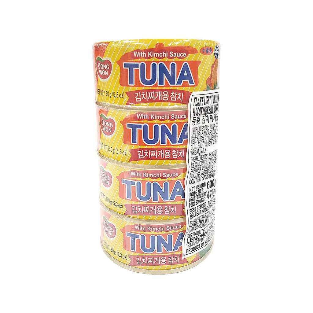 Dongwon Light Tuna For Kimchi Stew(4 Bundle) 4EA 150g
